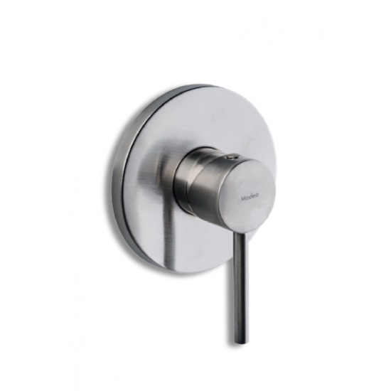 Εντοιχισμένη Μπαταρία Μονής Εξόδου Φ115 Etna Modea 00-08620/BN Brushed Nikel